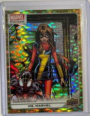 Ms. Marvel [Seismic Gold] Marvel 2023 Upper Deck Platinum Prices