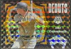 Jake Cronenworth [Orange Fluorescent] #PD15 Baseball Cards 2021 Panini Mosaic Debuts Prices