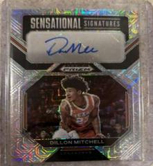 Dillon Mitchell [Mojo] #SS-DLM Basketball Cards 2023 Panini Prizm Draft Picks Sensational Signatures Prices