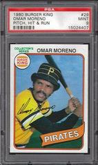 Omar Moreno Baseball Cards 1980 Burger King Pitch, Hit & Run Prices