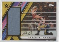 Candice LeRae [Gold] Wrestling Cards 2020 Topps WWE Women's Mat Relics Prices