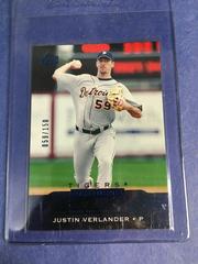 Justin Verlander [Blue] Baseball Cards 2005 Upper Deck Prices