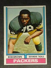 Bob Brown #266 Football Cards 1974 Topps Prices