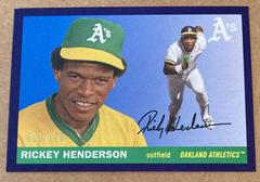 Rickey Henderson [Purple] #11 Baseball Cards 2020 Topps Archives Prices