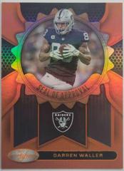 Darren Waller [Orange] #14 Football Cards 2022 Panini Certified Seal of Approval Prices