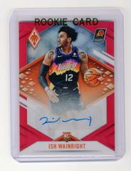 Ish Wainright [Red] Basketball Cards 2021 Panini Chronicles Phoenix Rookie Autographs Prices