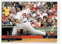 Josh Beckett [Photographer's Proof Gold] #45 Baseball Cards 2008 Stadium Club Prices