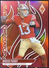 Brock Purdy [Red] #FLA-12 Football Cards 2023 Panini Phoenix Flame Throwers Prices