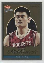 Yao Ming Basketball Cards 2003 Fleer Platinum Platinum Portraits Prices
