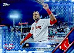 David Ortiz [Blue Foil] #OD-138 Baseball Cards 2016 Topps Opening Day Prices