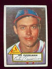 Les Fusselman #378 Baseball Cards 1952 Topps Prices