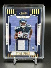 Tyjae Spears [Gold] #ARM-26 Football Cards 2023 Panini Absolute Rookie Materials Prices