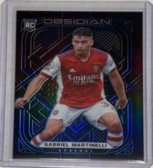 Gabriel Martinelli [Electric Etch Blue] #149 Soccer Cards 2021 Panini Obsidian Prices