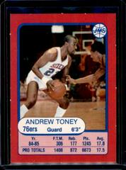 Andrew Toney Perforated Basketball Cards 1985 Jms Game Prices