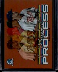 Brooks Lee [Orange] Baseball Cards 2023 Bowman Chrome Prospect Process Prices