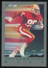 Jerry Rice [Pro Vision] #99 Football Cards 1991 Ultra Update Prices