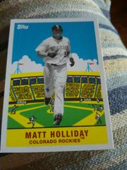 Matt Holliday Baseball Cards 2007 Topps Flashback Fridays Prices