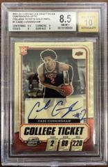 Cade Cunningham [Autograph Gold] #124 Basketball Cards 2021 Panini Contenders Optic Prices