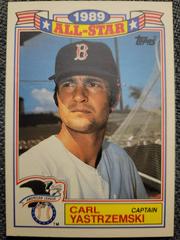 Carl Yastrzemski #22 Baseball Cards 1990 Topps All Star Glossy Set of 22 Prices