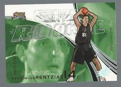 Efthimios Rentzias #137 Basketball Cards 2002 Spx Prices