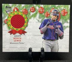Royce Lewis #WRC-RL Baseball Cards 2022 Topps Holiday Relics Prices