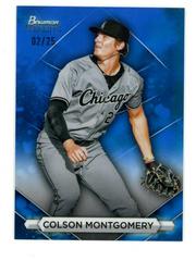 Colson Montgomery [Blue] #BSP-51 Baseball Cards 2023 Bowman Sterling Prices