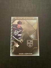 Anze Kopitar [Pure Black] #BDB-AK Hockey Cards 2021 Upper Deck Black Diamond Prices