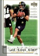 Joey Getherall #255 Football Cards 2001 Upper Deck Top Tier Prices