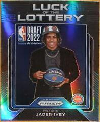 Jaden Ivey [Silver] #5 Basketball Cards 2022 Panini Prizm Luck of the Lottery Prices