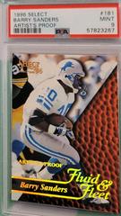 Barry Sanders [Artist's Proof] #181 Football Cards 1996 Select Prices