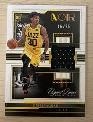 Ochai Agbaji #EDR-OCA Basketball Cards 2022 Panini Noir Elegant Decor Rookie Jerseys Prices