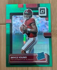 Bryce Young [Green] #1 Football Cards 2023 Panini Chronicles Draft Picks Donruss Optic Rated Rookie Prices