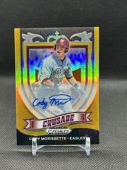 Cody Morissette [Autograph Gold Prizm] Baseball Cards 2021 Panini Prizm Draft Picks Crusade Prices