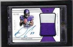 Dalvin Cook [Patch Autograph] #191 Football Cards 2017 Panini National Treasures Prices
