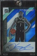 Kevin Durant [Blue] #KDR Basketball Cards 2019 Panini Donruss Optic Signature Series Prices
