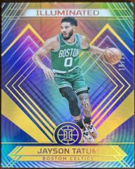 Jayson Tatum [Gold] #13 Basketball Cards 2021 Panini Illusions Illuminated Prices
