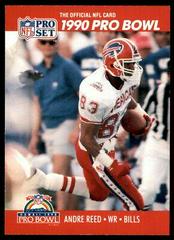 Andre Reed #366 Football Cards 1990 Pro Set FACT Cincinnati Prices