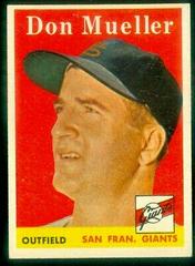 Don Mueller #253 Baseball Cards 1958 Topps Prices