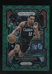 Malcolm Brogdon [Choice Green] #10 Basketball Cards 2023 Panini Prizm Prices
