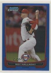 Roy Halladay #1 Baseball Cards 2012 Bowman Chrome Prices