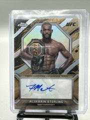 Aljamain Sterling [Refractor] #MOC-AST Ufc Cards 2024 Topps Chrome UFC Marks of Champions Autograph Prices