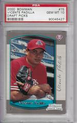 Vicente Padilla #75 Baseball Cards 2000 Bowman Draft Picks Prices