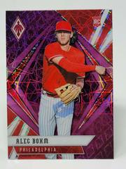 Alec Bohm [Purple Velocity] #17 Baseball Cards 2021 Panini Chronicles Phoenix Prices