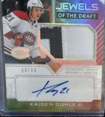 Kaiden Guhle #JD-KG Hockey Cards 2022 Upper Deck Black Diamond Jewels of the Draft Prices