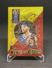 Ziaire Williams [Asia Red Yellow] #35 Basketball Cards 2021 Panini Illusions King of Cards Prices