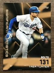 Trea Turner [Gold] #SS-14 Baseball Cards 2023 Topps Significant Statistics Prices