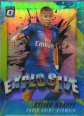 Kylian Mbappe [Silver] Soccer Cards 2018 Panini Donruss Explosive Prices