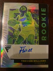 Trevion Williams Basketball Cards 2022 Panini Chronicles Draft Picks Flux Rookie Autographs Prices