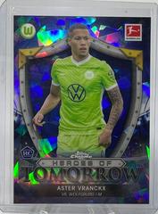 Aster Vranckx Soccer Cards 2021 Topps Chrome Bundesliga Sapphire Heroes of Tomorrow Prices