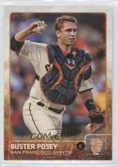Buster Posey [Sparkle on Shoulder] #275 Baseball Cards 2015 Topps Prices